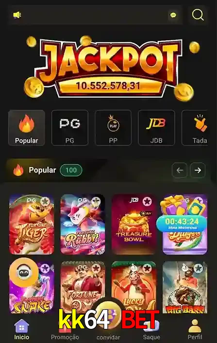 Promoções Especiais no kk64 bet App